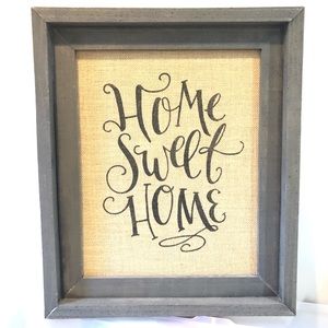 Home Sweet Home Wall Sign